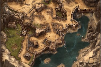 create your fantasy map for dnd