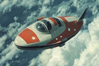 do design spaceship sci fi illustration and sci fi art