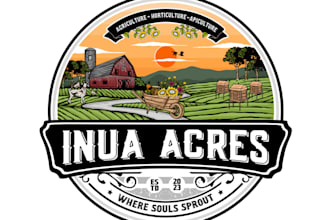 do create professional agriculture lawn care farm landscape logo