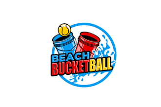 design awesome fun cool hip beach game logo