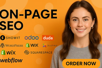 do onpage seo showit odoo duda joomla wordpress wix shopify suarespace webflow