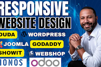 build webshop wordpress godaddy duda ionos showit odoo joomla wordpress website