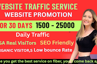 do real organic 30k people visit your website 30 days