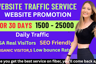 do real organic 30k people visit your website 30 days