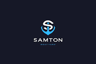 design a strong and symbolic anchor logo for branding