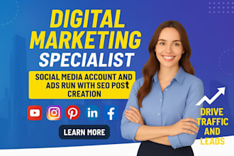 run targeted facebook ads instagram ads and google ads for you