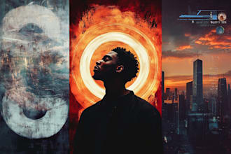 design album cover or single cover art