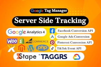 setup ga4 server side tracking meta conversion API with stape and GTM fix