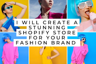 create shopify store for fashion brand