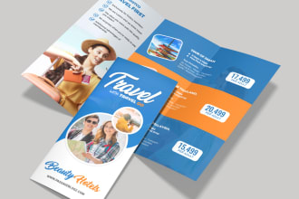 design a travel brochure for tourism