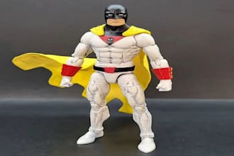 3d poseable figure, 3d statue, 3d toy doll, toy figure, 3d figurine for 3d print