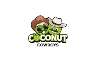 design wonderful coconut cowboys logo