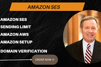 increase amazon ses sending limit, aws smtp creation