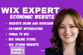expertly design your effective webflow or wix website design or redesign