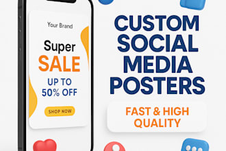 design social media posters