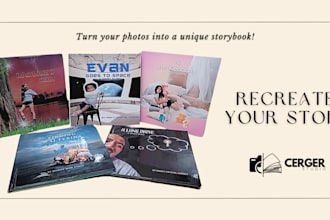 create a fun personalized story photobook