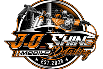 design a creative mobile detailing logo