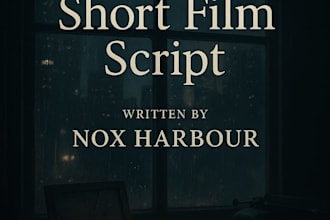 write a dark, emotional short film or psychological script