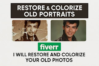professionally restore and colorize your image to perfection