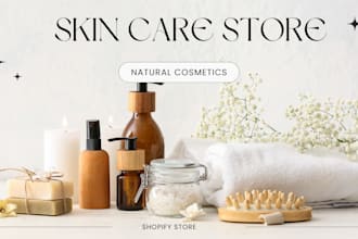 build and manage your shopify skin care store one product store expert