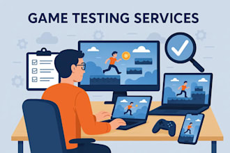 be your professional manual game QA tester for mobile or PC