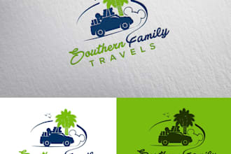 create logo for travel and hotels