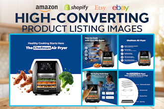 design custom listing images for amazon etsy and shopify