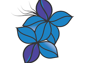 make floral unique logo