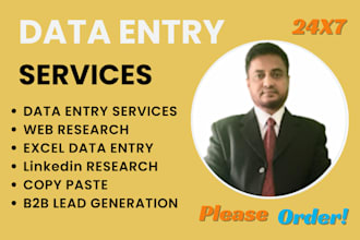 do data entry, copy pest, excel, and your virtual assistant