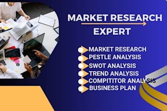 do investor ready market research swot competitor pestle analysis business plan