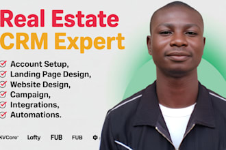 set up real estate crm lofty crm boldtrail kvcore buildium follow up boss idx