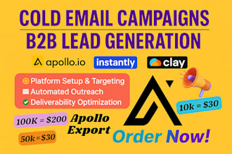 set up automation workflows and management in apollo io clay instantly snov