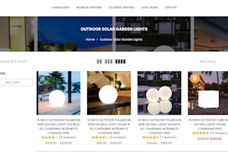 solar system shopify store garden lights electronic store solar energy website
