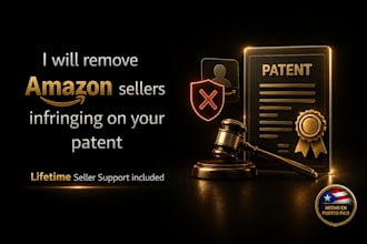 remove amazon sellers infringing on your patent