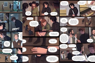 draw webnovel comic webtoon novel art anime manga light novels