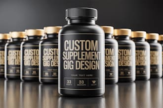 setup shopify dropshipping rocktomic supliful vox nutrition nfskin label design