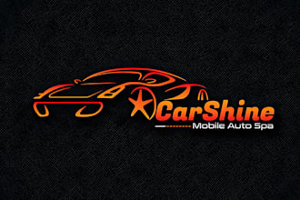 do high quality auto dealership, car detailing, automotive, and car wash logo