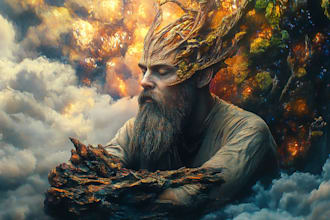 draw your fantasy character, rpg character or portrait