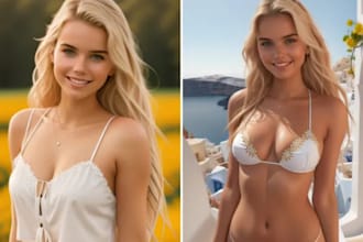 create ai influencer model, ai image, ai instagram, ai avatar for you brand