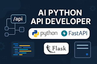 be ai python API developer for backend develoment fastapi