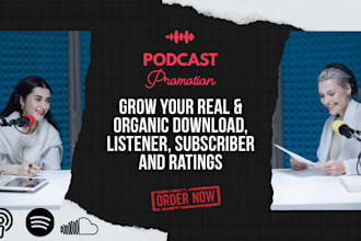 promote your podcast and grow downloads organically