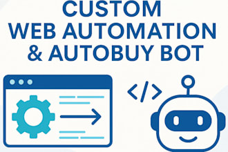 create a powerful web automation and autobuy bot for any website