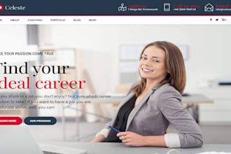 build coaching website life coach landing page life coach website career website