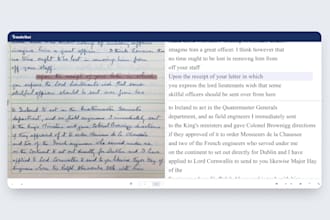 type handwritten notes and pdfs into word document