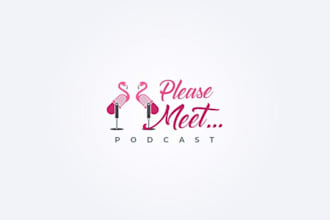 design enticing unique podcast logo