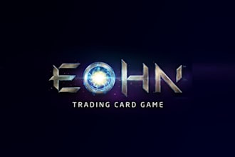 design trading card game logo