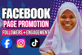 do facebook page advertising promote page, post, organic followers