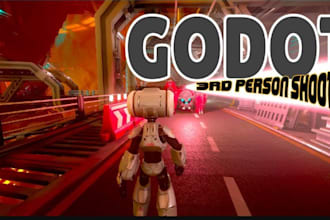 develop 3d mobile godot casual game,android,ios,pc,unity game development