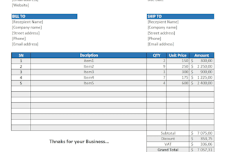 create fillable PDF forms and excel invoices with formulas, vba, design