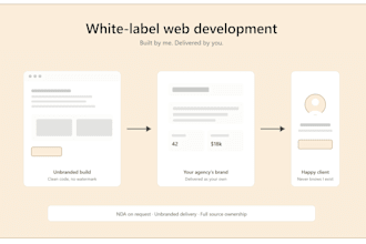white label backend and API development for your agency